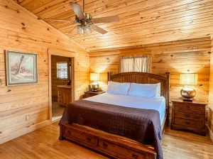 Bed and night stands