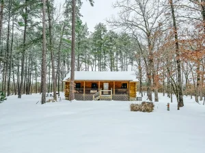 Snow Day at the Red Leaf Spa Cabin